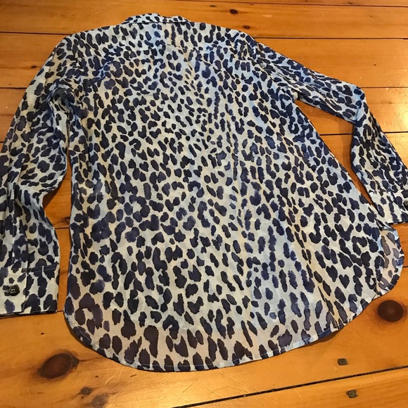 Marios Schwab Leopard Print Shirt - Picture 6 of 6